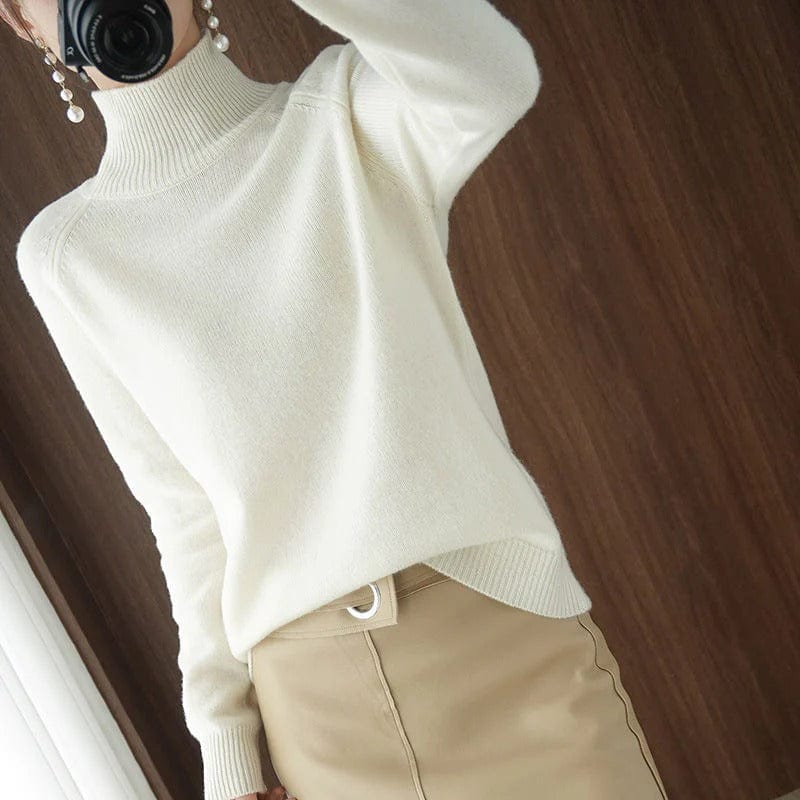MW | Stylischer Rollkragenpullover