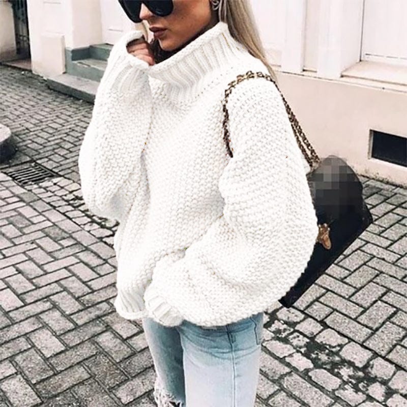 MW | Pullover mit halbhohem Kragen