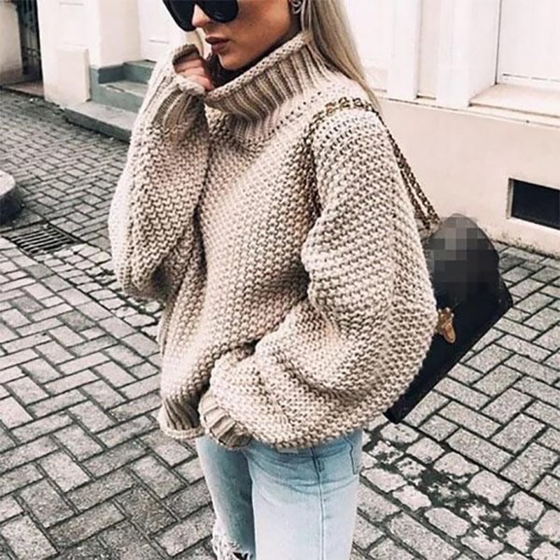 MW | Pullover mit halbhohem Kragen