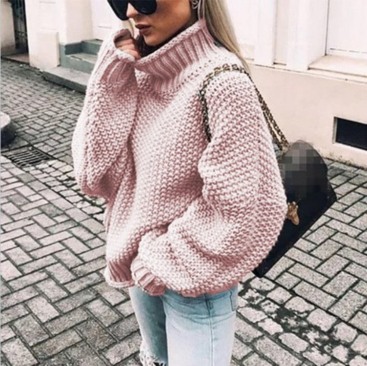 MW | Pullover mit halbhohem Kragen