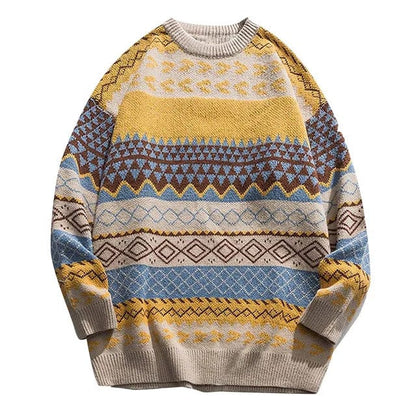 MW | Retro-Lässiger Strickpullover 2024