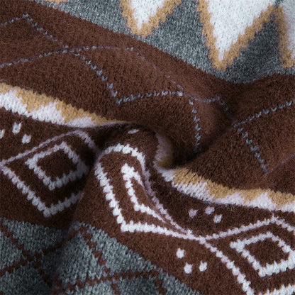 MW | Retro-Lässiger Strickpullover 2024