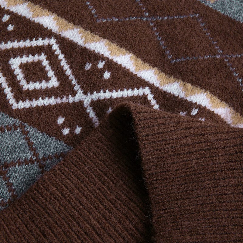 MW | Retro-Lässiger Strickpullover 2024