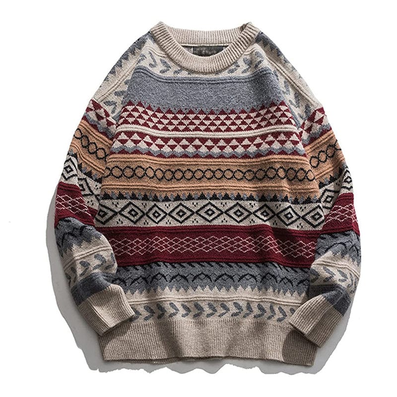 MW | Retro-Lässiger Strickpullover 2024