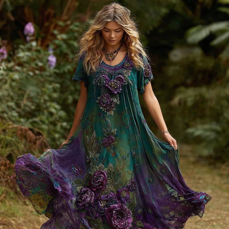 Klassische Vintage Kleid