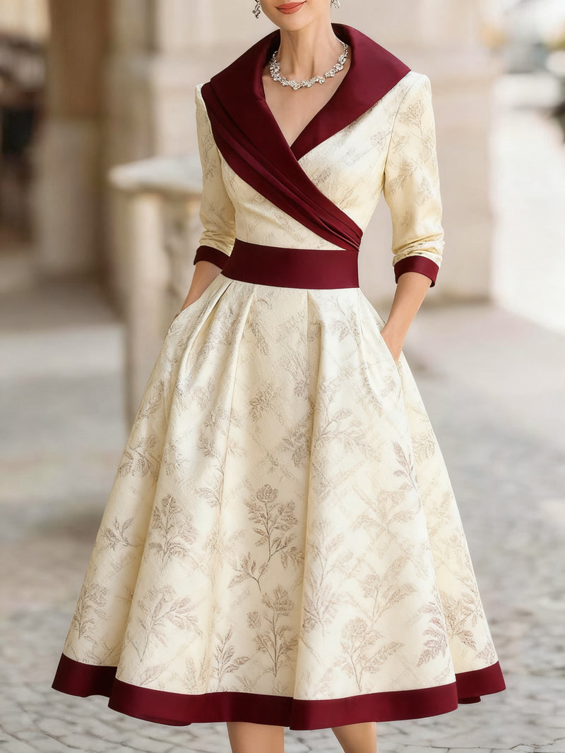 Zeitloser Vintage-Stil Kleid