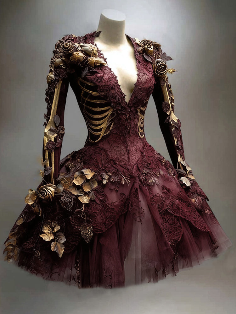 Wunderschön gefertigte Kleid
