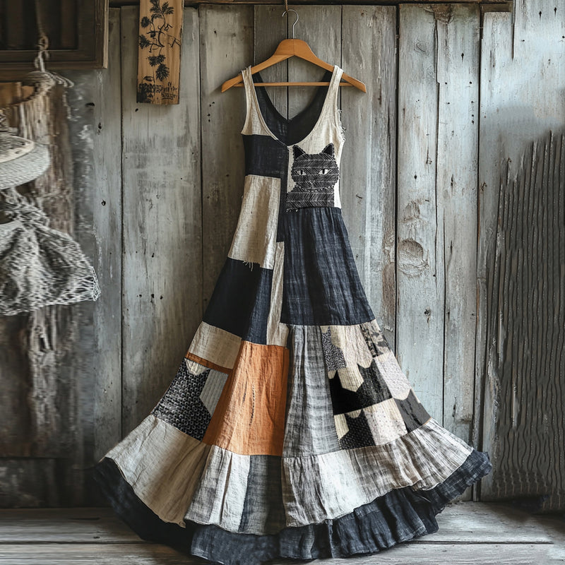 Zeitloser Vintage-Stil Kleid
