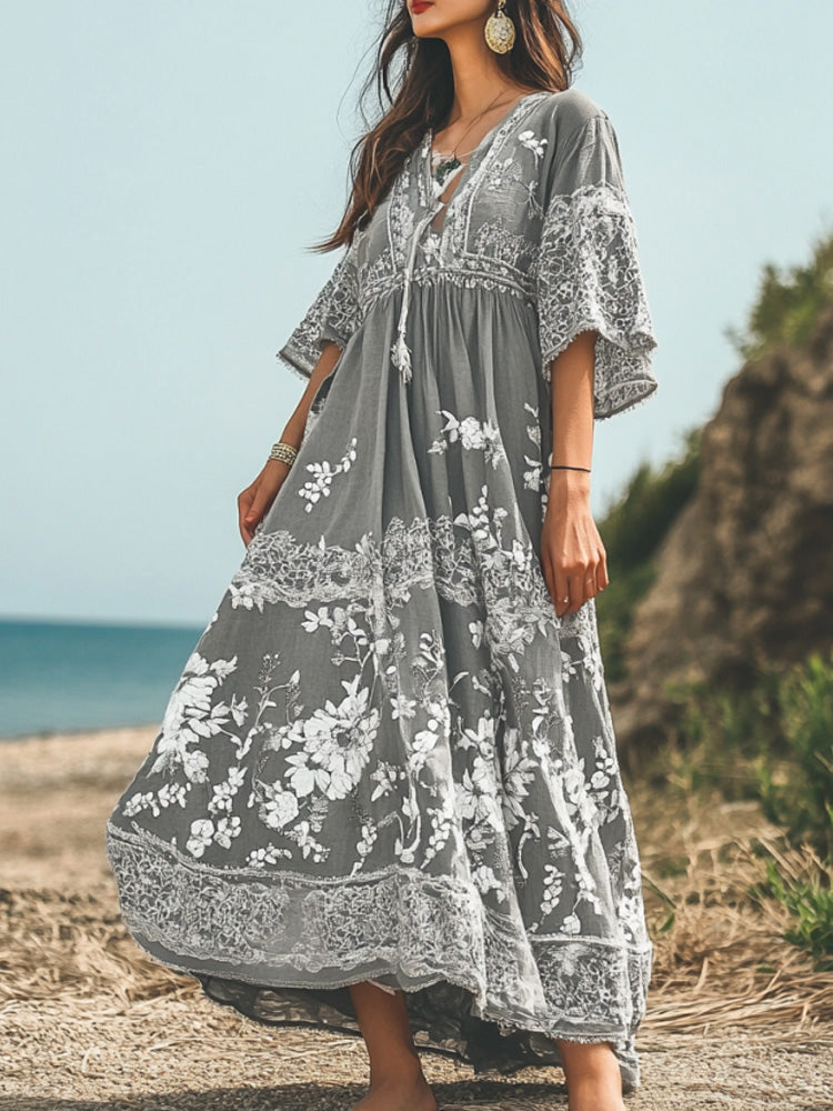 Durchdacht gestaltete Kleid