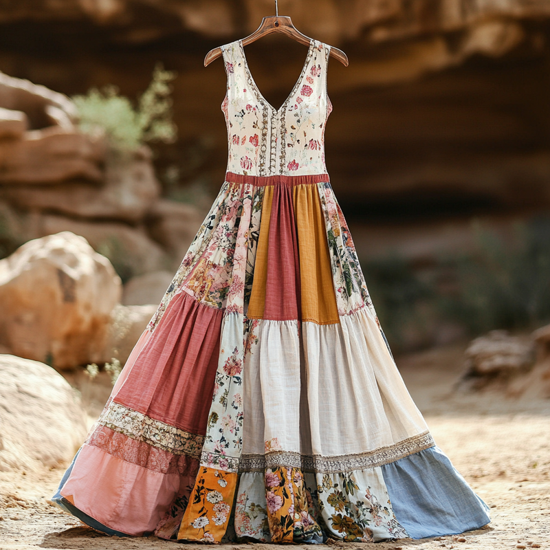 Zeitloser Vintage-Stil Kleid