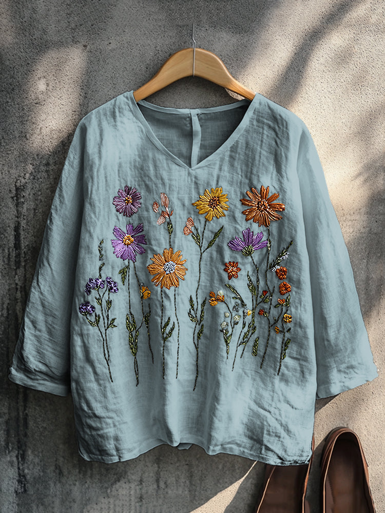 Vintage inspirierte Bluse