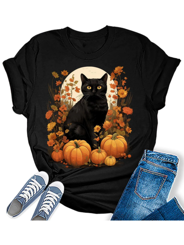 Anmutig gestaltete T-Shirt