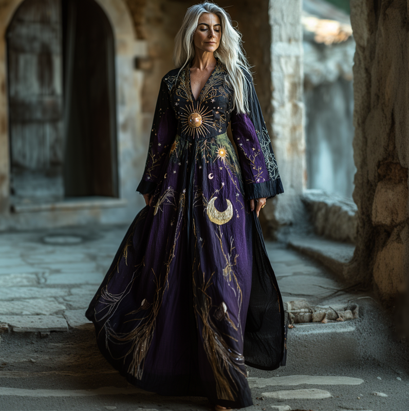 Zeitloser Vintage-Stil Kleid