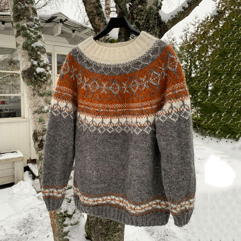 Zeitloser Vintage-Stil Pullover