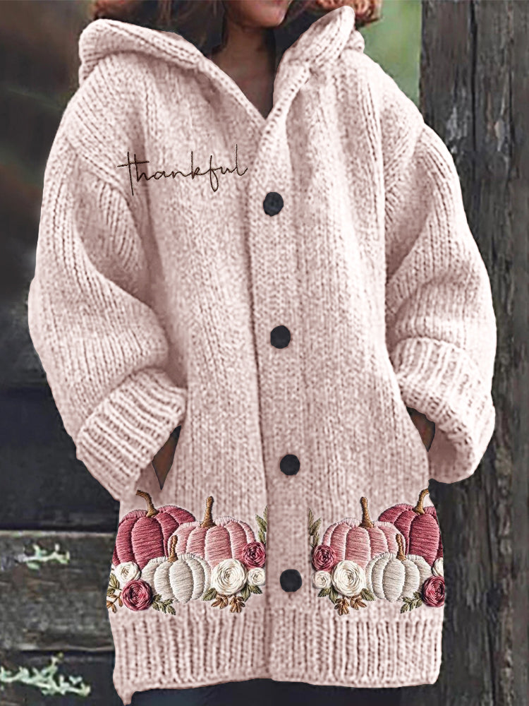 Klassisch gestaltete Strickjacke