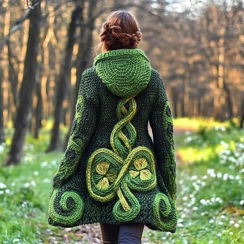 Zeitloser Vintage-Stil Strickjacke