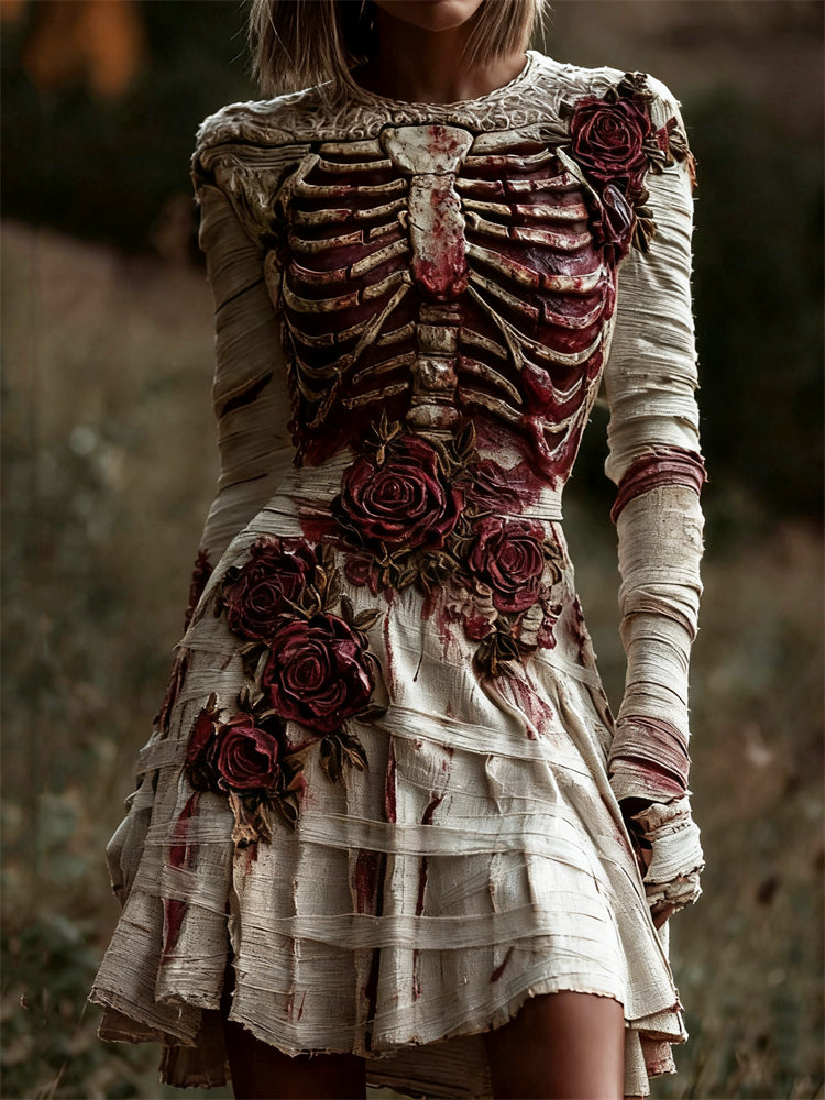 Anmutig gestaltete Kleid