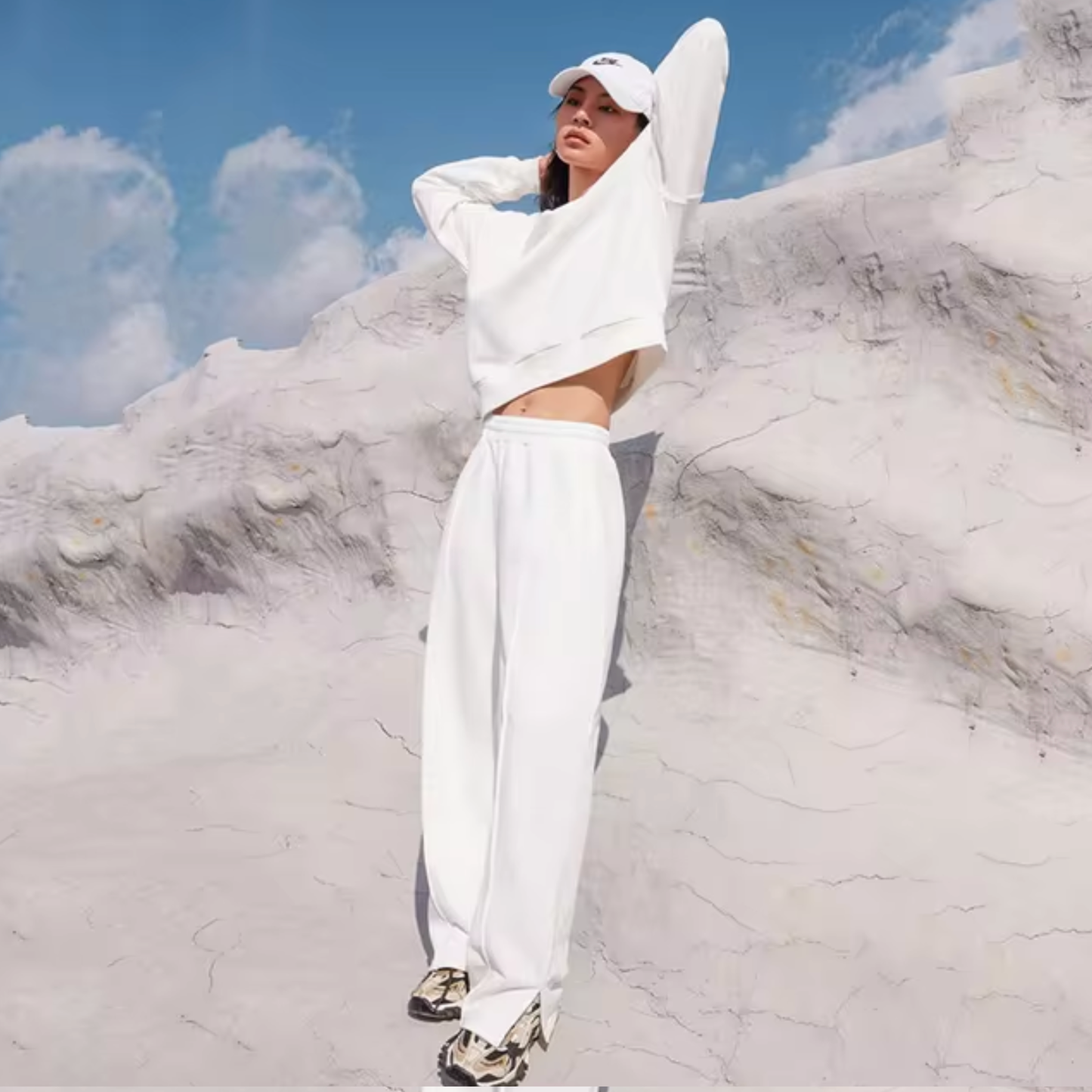 Nayla® | Casual two piece knitted sweater set