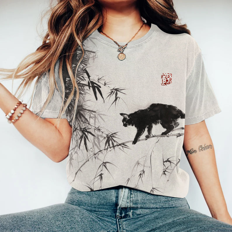 Zeitloser Vintage-Stil T-Shirt