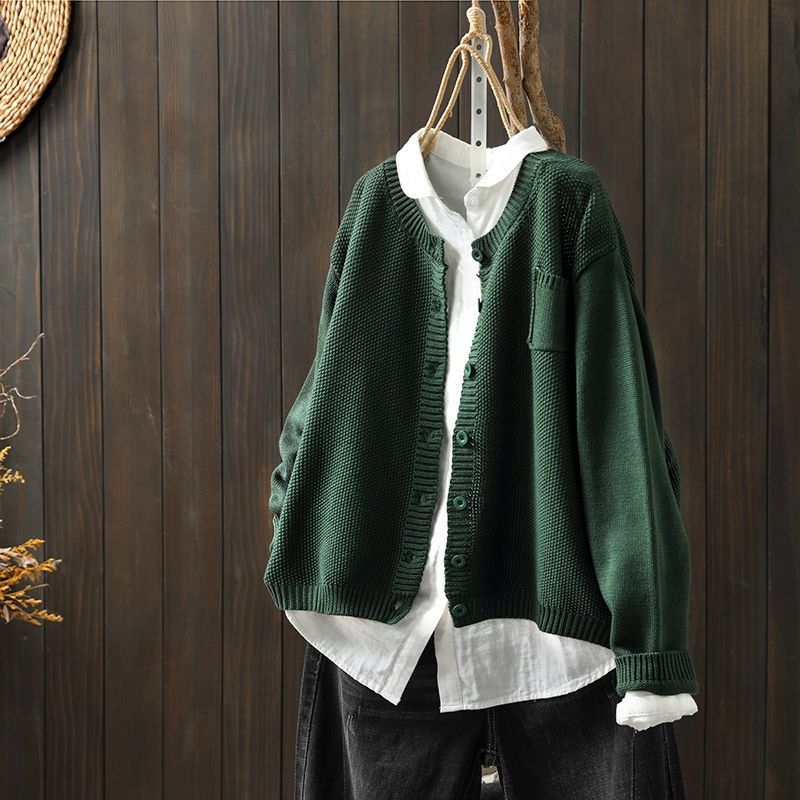 Klassische Vintage Strickjacke