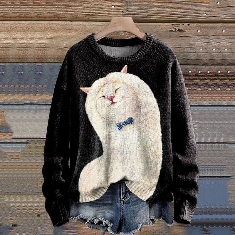 Zeitloser Vintage-Stil Pullover