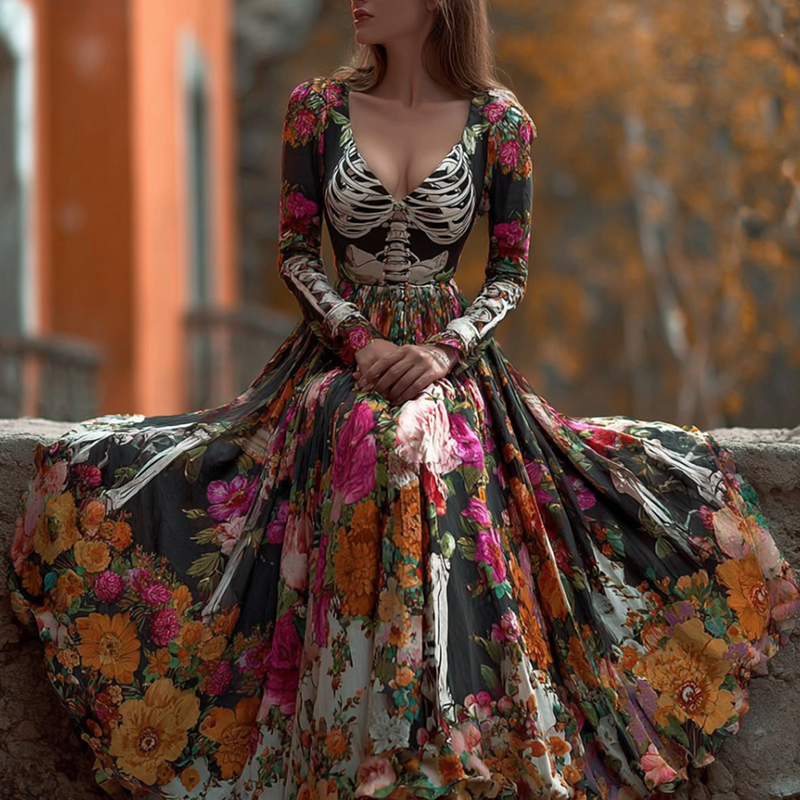 Zeitloser Vintage-Stil Kleid