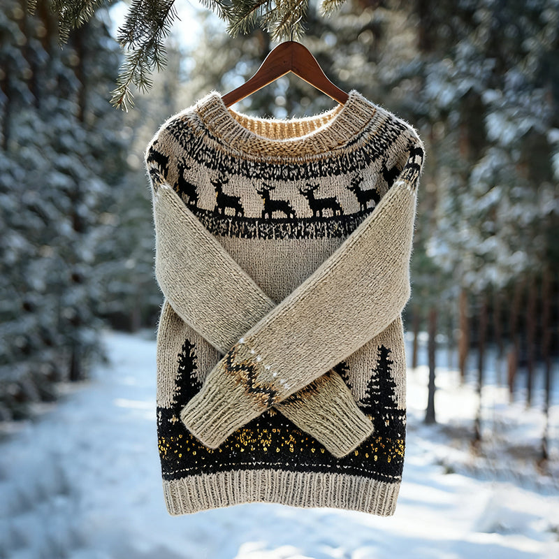 Klassische Vintage Pullover