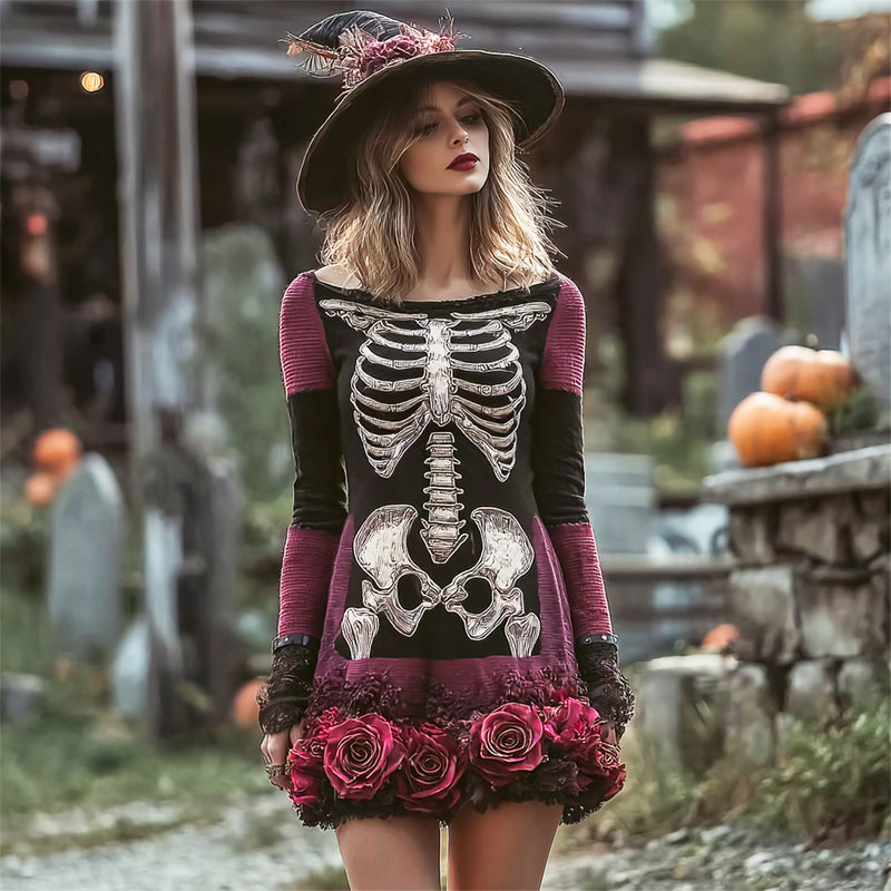 Klassisch gestaltete Kleid