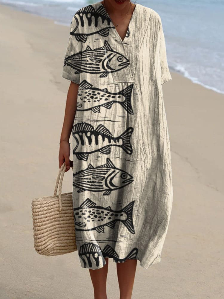 Zeitloser Vintage-Stil Kleid