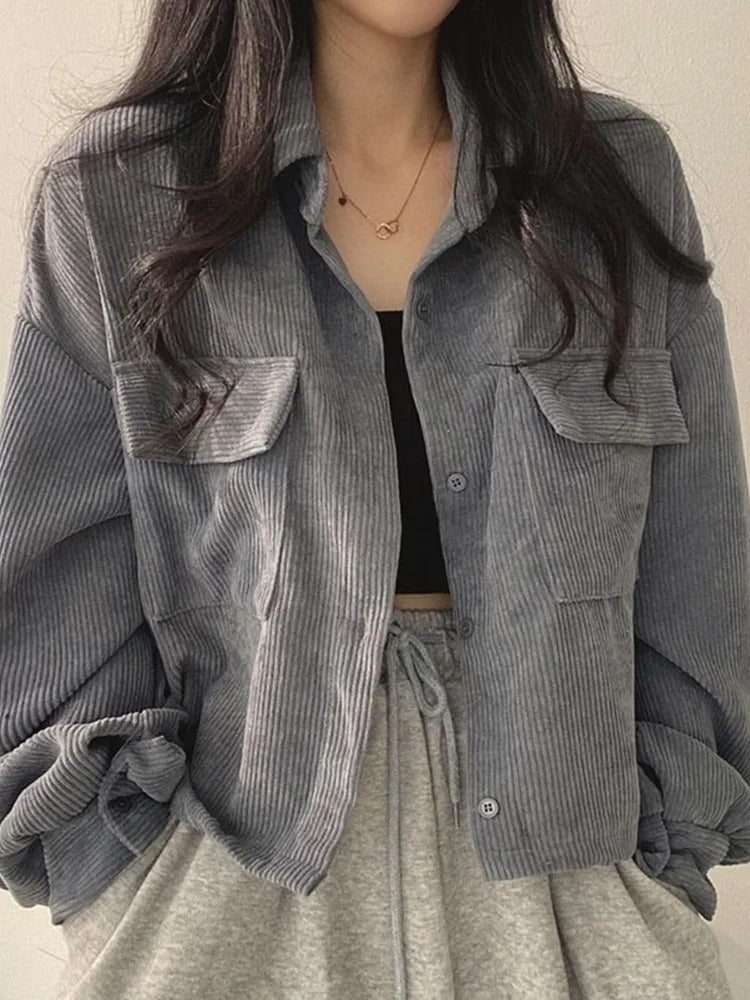 Zeitloser Vintage-Stil Jacke