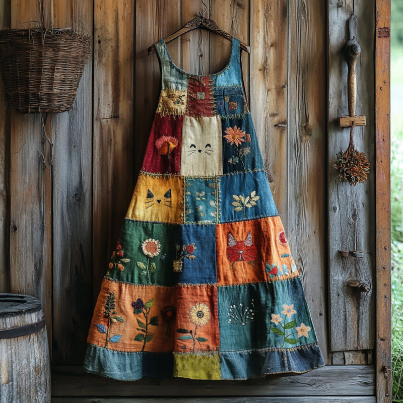 Klassisch gestaltete Kleid