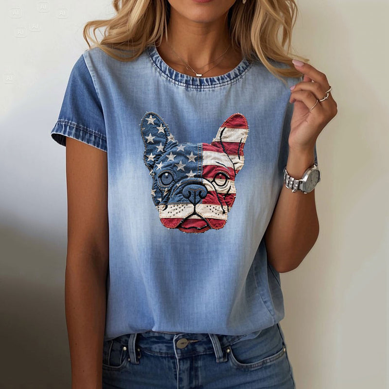 Anmutig gestaltete T-Shirt