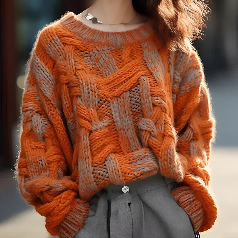 Zeitloser Vintage-Stil Pullover