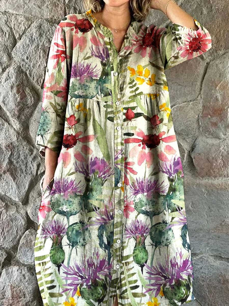 Klassische Vintage Kleid