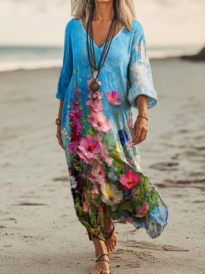 Klassische Vintage Kleid