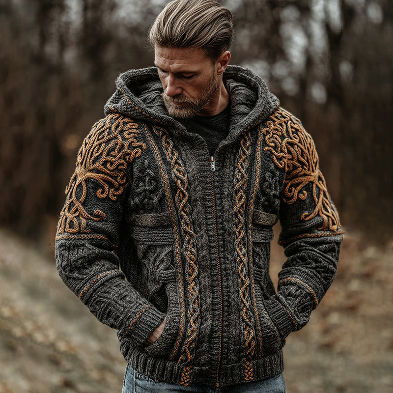 Elegant gestaltete Strickjacke