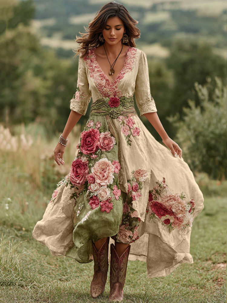 Vintage inspirierte Kleid