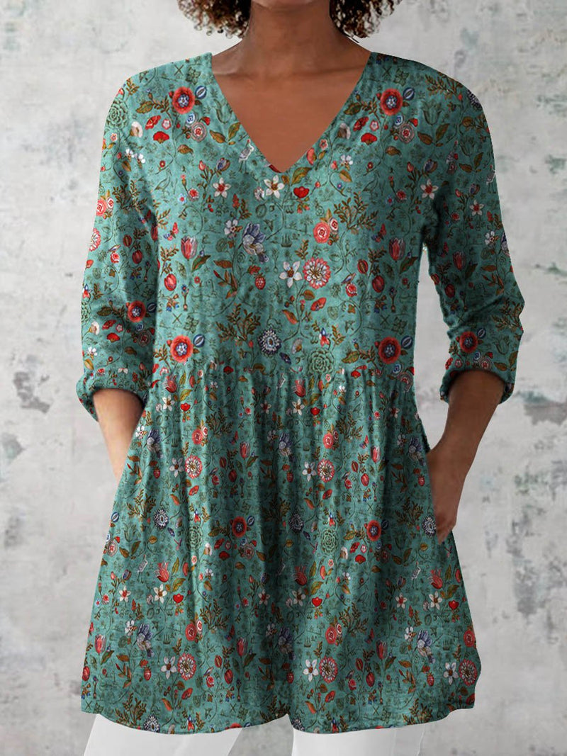 Zeitloser Vintage-Stil Top