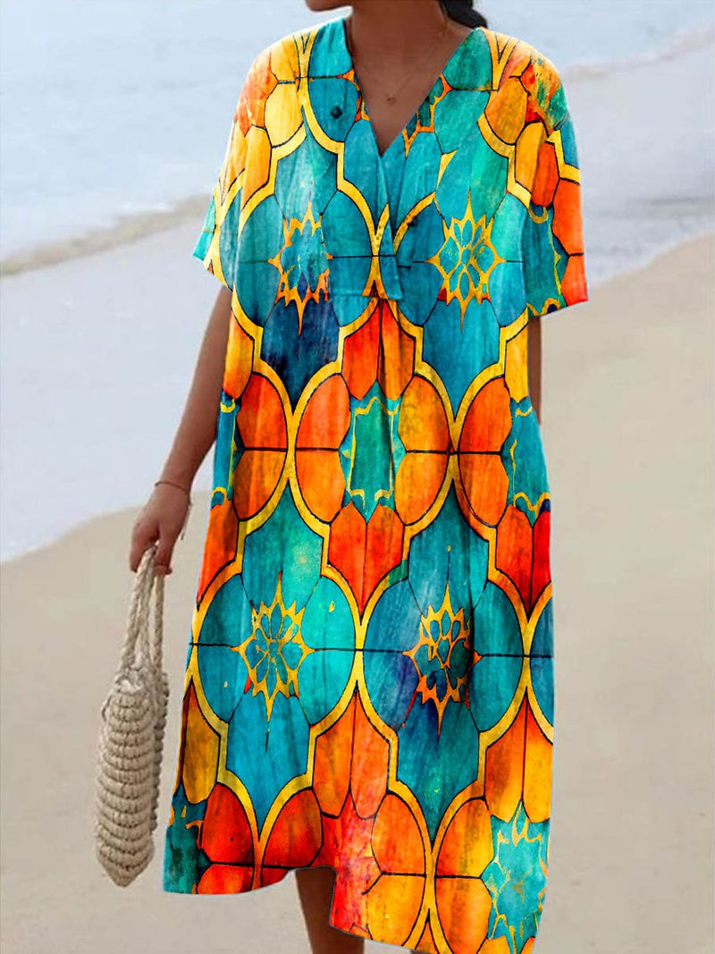 Zeitloser Vintage-Stil Kleid