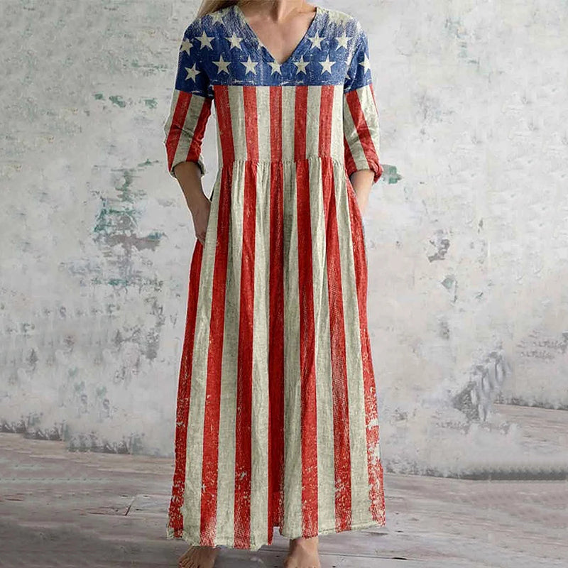 Klassisch gestaltete Kleid
