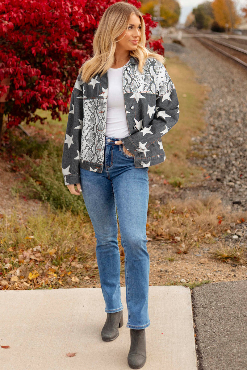 Anmutig gestaltete Jacke