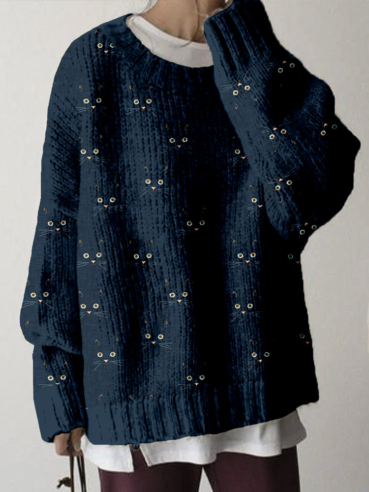 Zeitloser Vintage-Stil Pullover