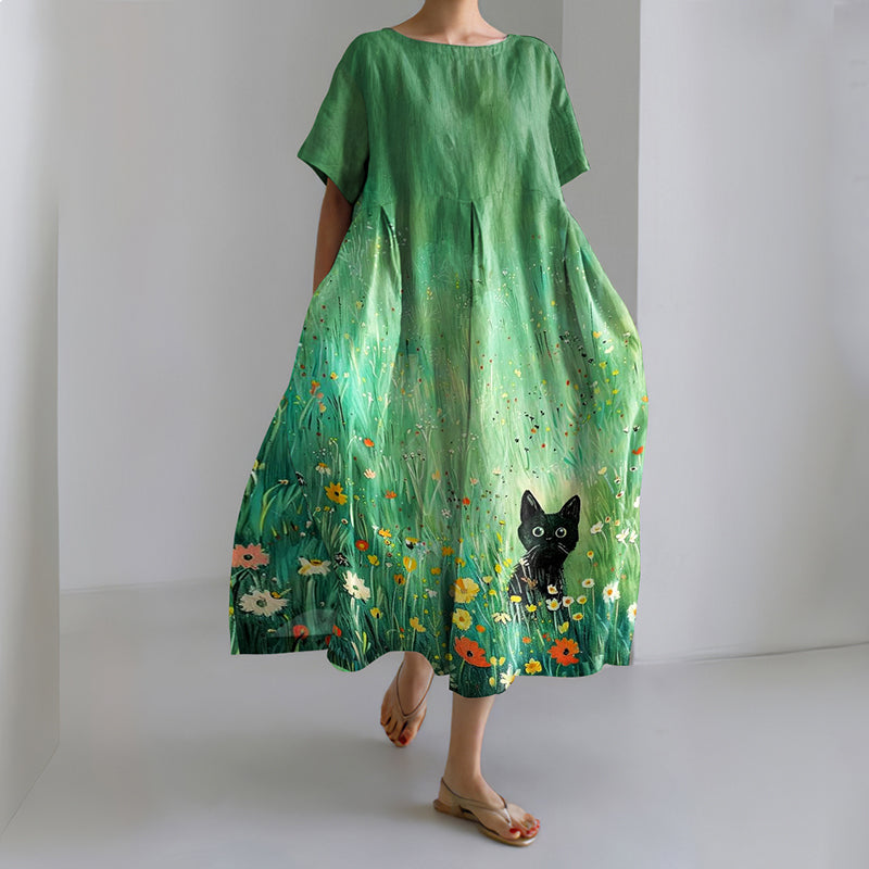 Anmutig gestaltete Kleid