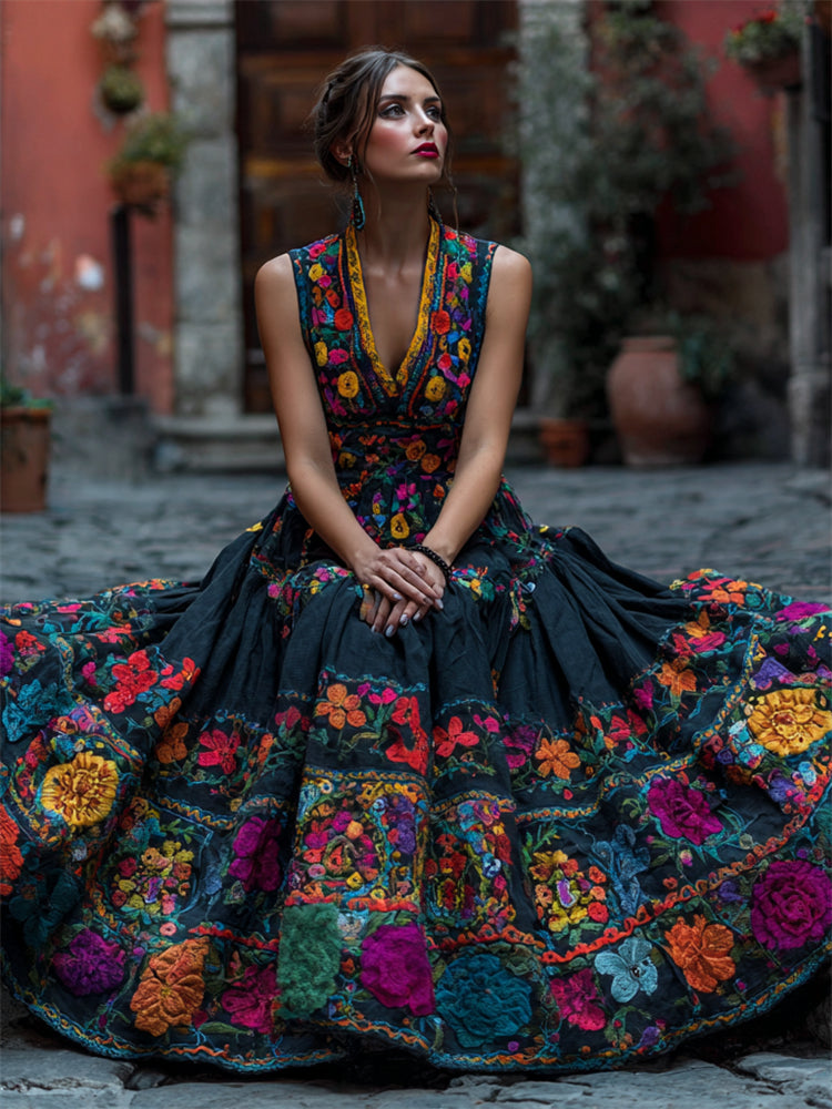 Klassische Vintage Kleid