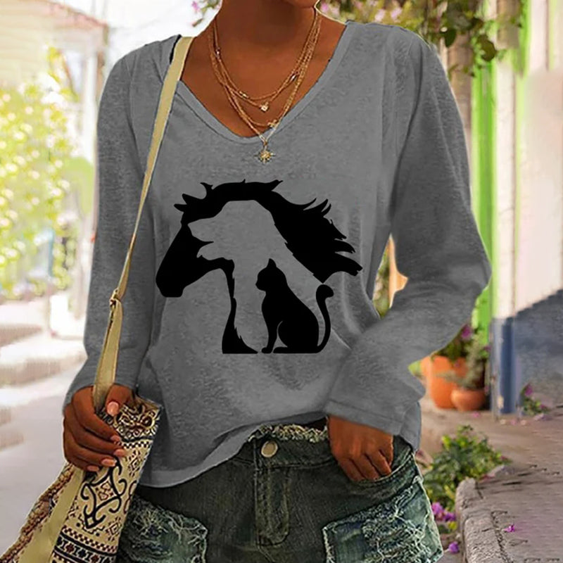 Wunderschön gefertigte T-Shirt
