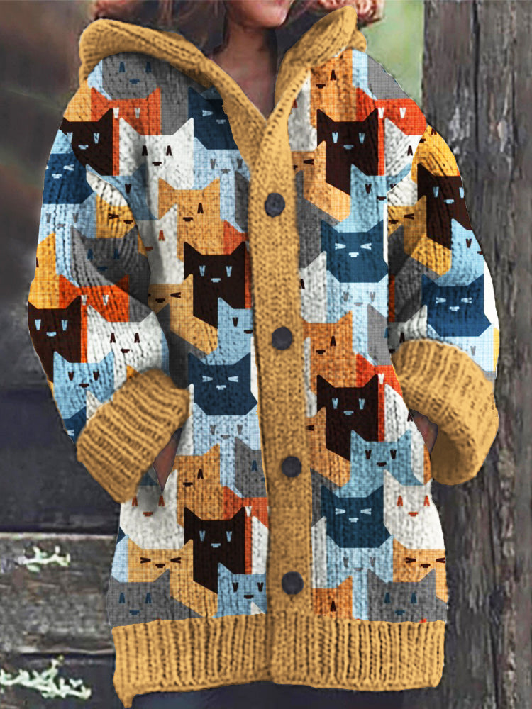 Elegant gestaltete Strickjacke