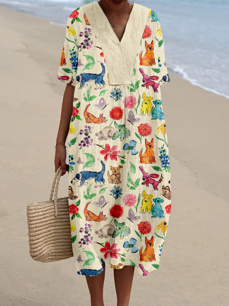 Vintage inspirierte Kleid