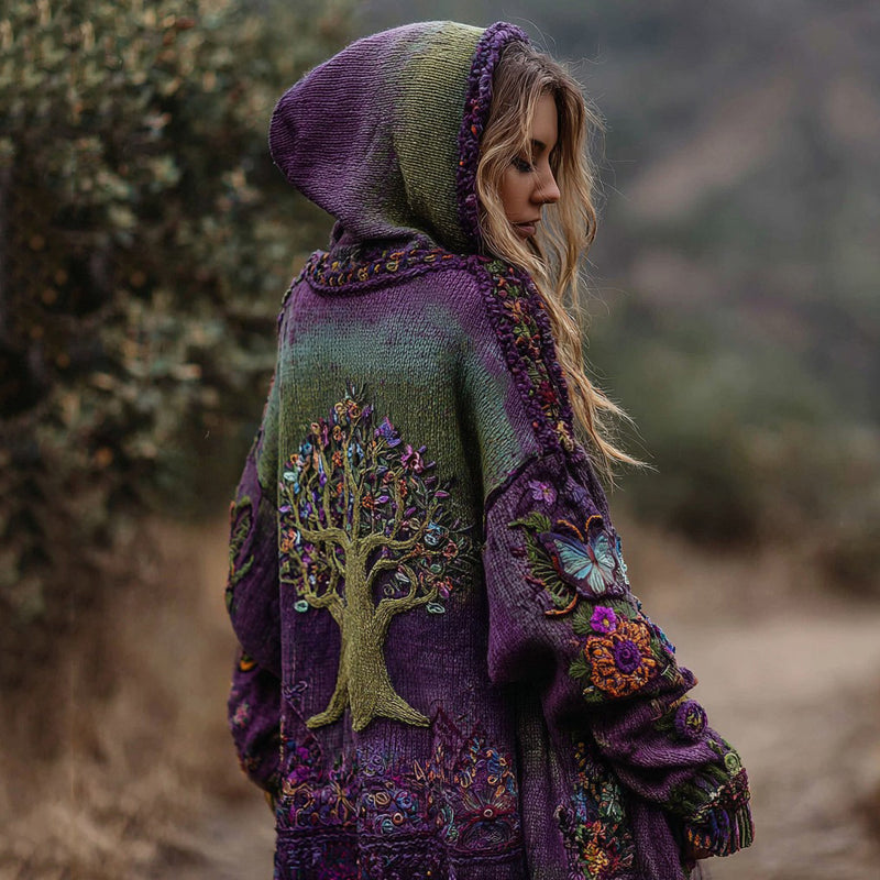 Wunderschön gefertigte Strickjacke