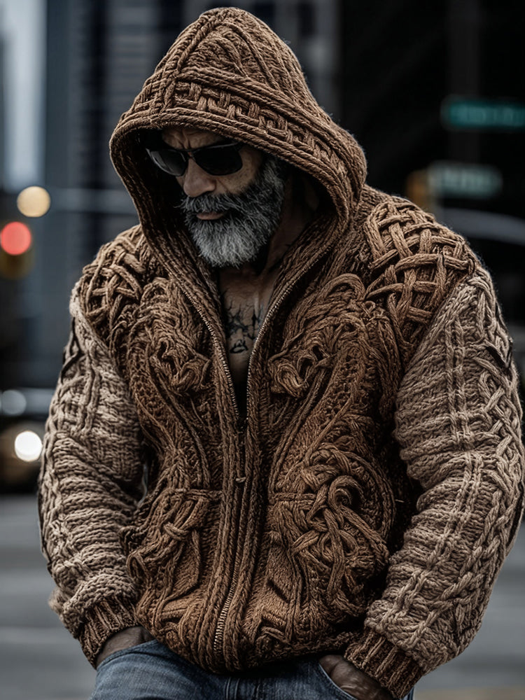 Elegant gestaltete Strickjacke