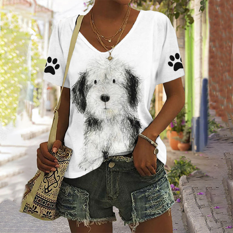 Klassische Vintage T-Shirt